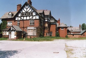 Leighton Court, shortly before demolition
